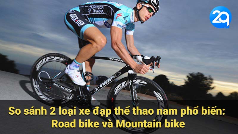 2Q Xe đạp thể thao nam: Top 10 mẫu xe hot nhất hiện nay 6 So sánh 2 loại xe đạp thể thao nam phổ biến: Road bike và Mountain bike