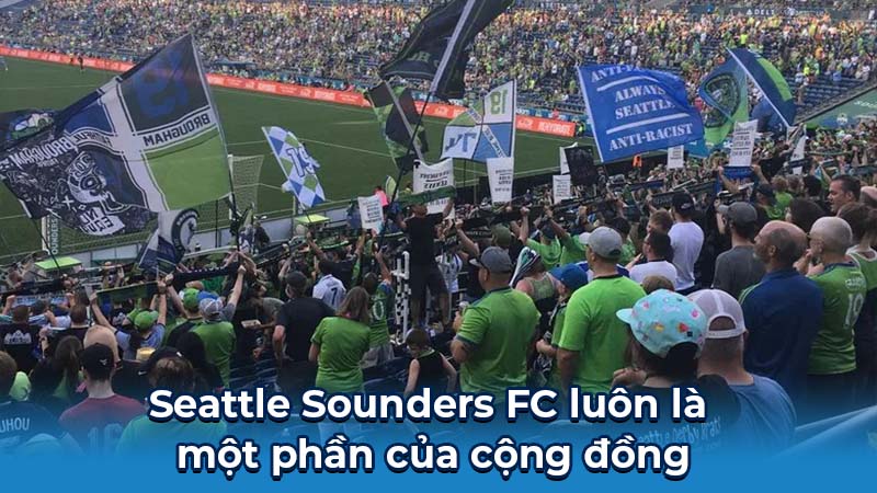 Seattle Sounders FC - Niềm Tự Hào Của Thành Phố Emerald 7 Seattle Sounders FC luôn là một phần của cộng đồng