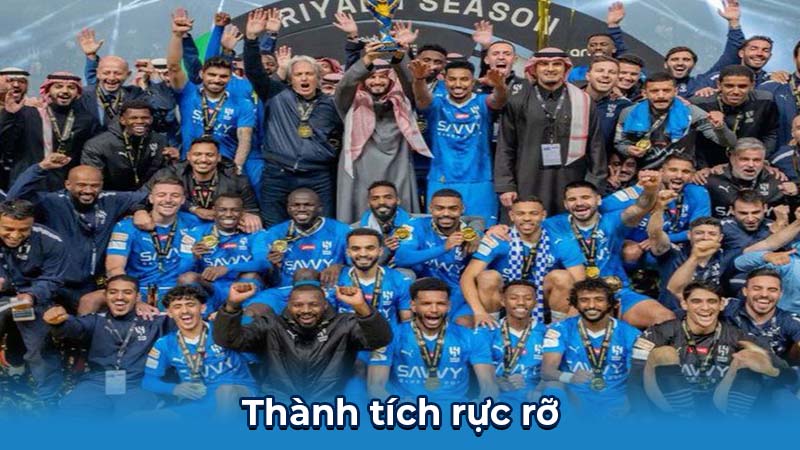 Thành tích rực rỡ