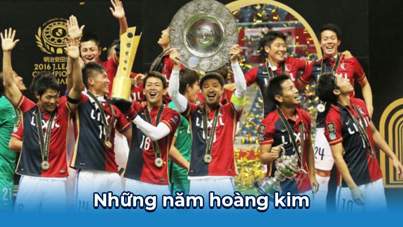 Kashima Antlers: Bò Sừng Vàng Của Bóng Đá Nhật Bản 6 Những năm hoàng kim