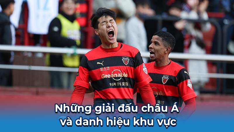 Pohang Steelers: Huyền Thoại Thép Và Những Câu Chuyện Bất Tử 7 Những giải đấu châu Á và danh hiệu khu vực