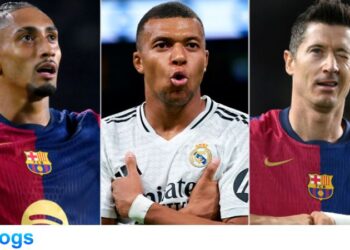 Vua phá lưới La Liga 2024/25 - Lewandowski và Raphinha dẫn đầu, Mbappe bám đuổi 8 Vua phá lưới La Liga 2024/25